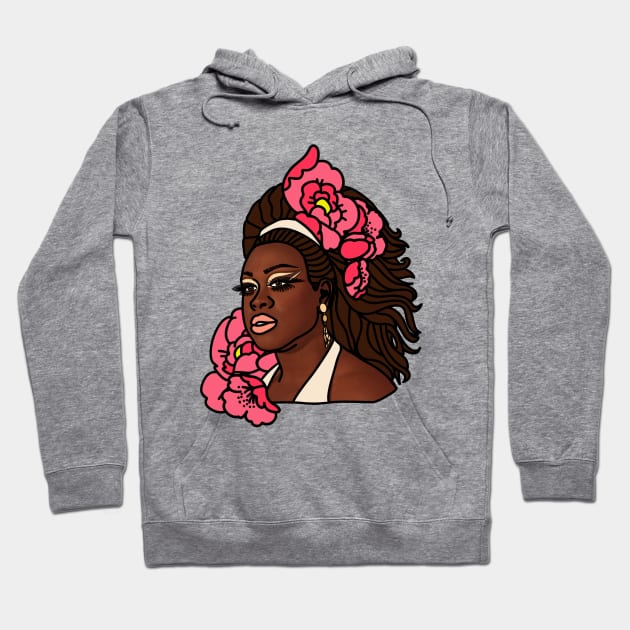 Bob the Drag Queen Flower Vintage Tattoo Hoodie by izzyfaye